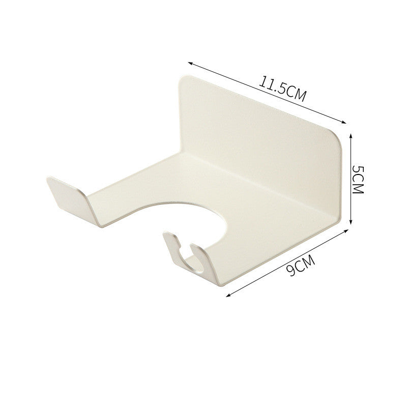 2pcs Hair Dryer Bracket Wall Mounted Hair Dryer Manager