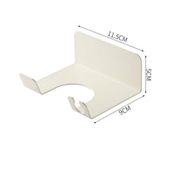 2pcs Hair Dryer Bracket Wall Mounted Hair Dryer Manager