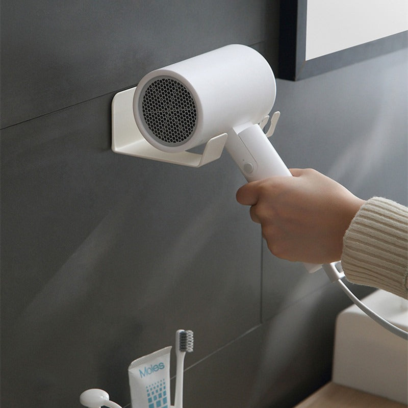 2pcs Hair Dryer Bracket Wall Mounted Hair Dryer Manager