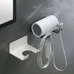 2pcs Hair Dryer Bracket Wall Mounted Hair Dryer Manager