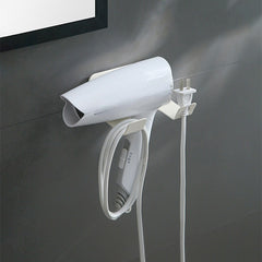 2pcs Hair Dryer Bracket Wall Mounted Hair Dryer Manager