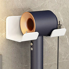 2pcs Hair Dryer Bracket Wall Mounted Hair Dryer Manager