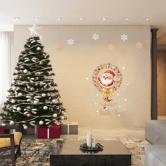 Santa Window Painting Stickers Christmas Decorations