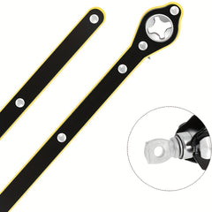 360 Rotating Knob Auto Labor Saving Jack Ratchet Wrench for Vehicle Tire Wheels