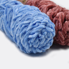 Polyester Velvet Yarn Dolphin Plush DIY Crocheting