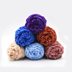 Polyester Velvet Yarn Dolphin Plush DIY Crocheting