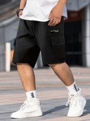 Men's Printed Cargo Shorts for Summer Activities