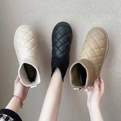Women's Warm Snow Boots Soft Short Boots
