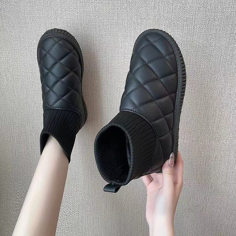 Women's Warm Snow Boots Soft Short Boots