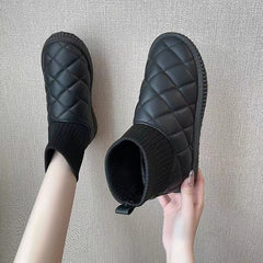 Women's Warm Snow Boots Soft Short Boots