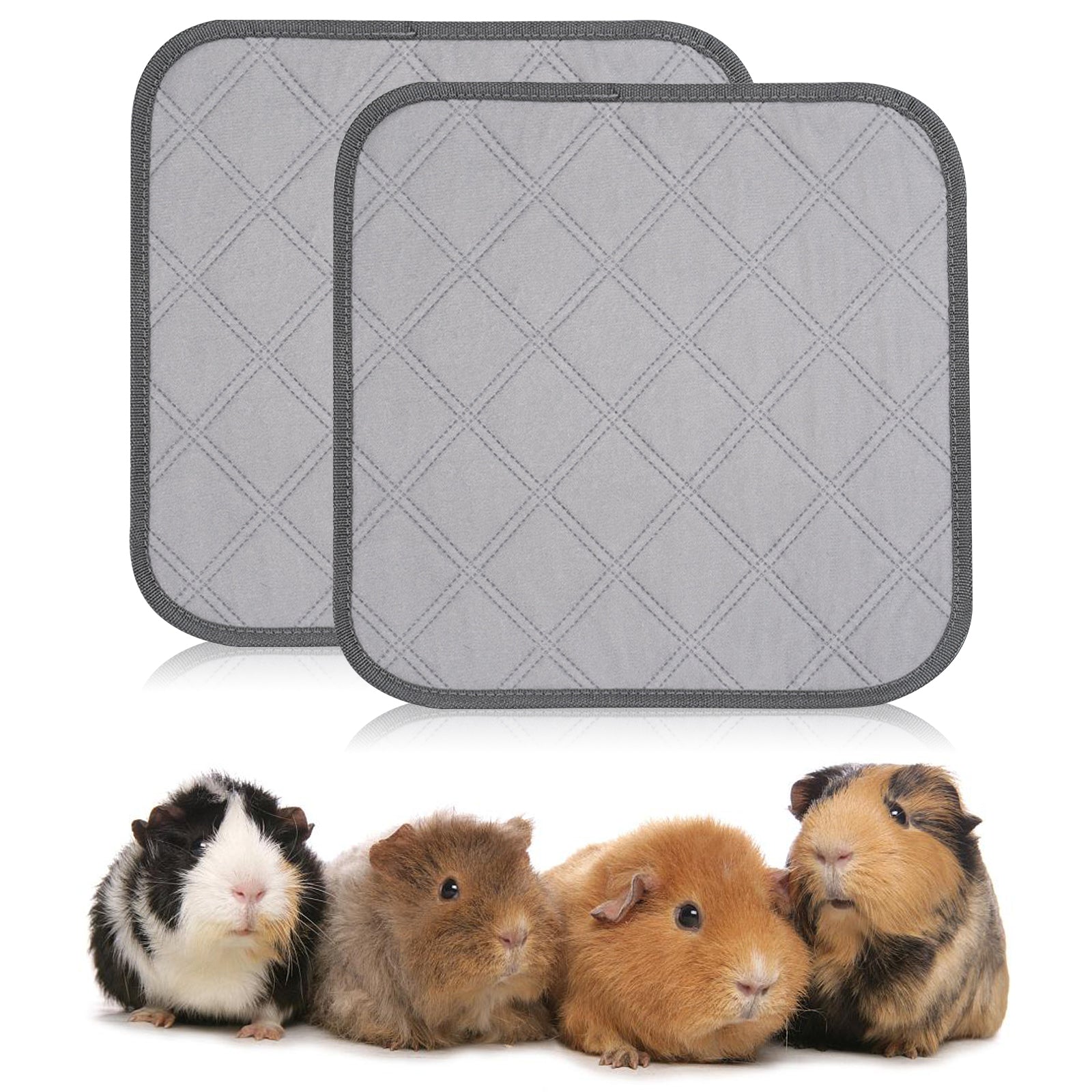2pcs Cage Mats for Small Animals 30x30cm