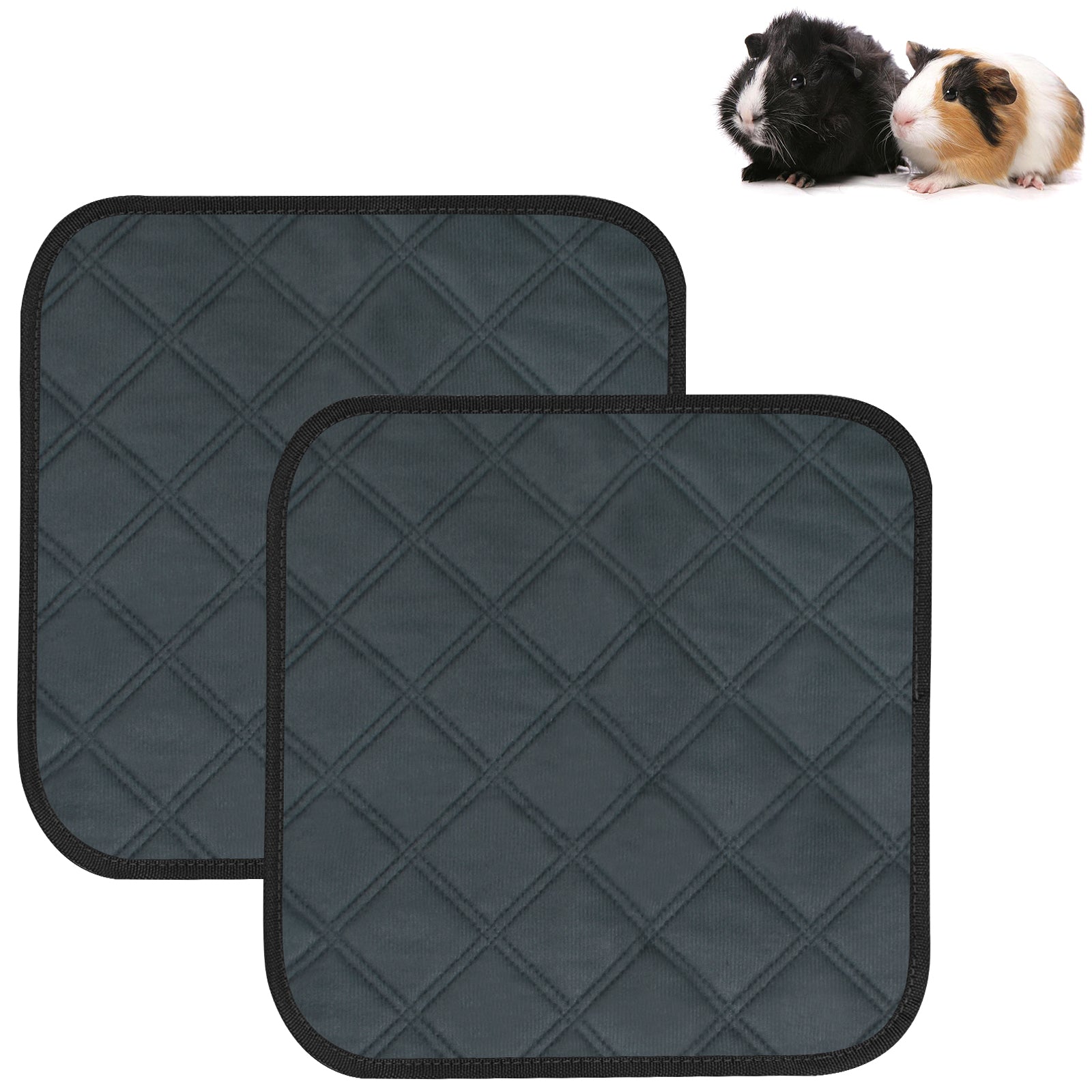 2pcs Cage Mats for Small Animals 30x30cm