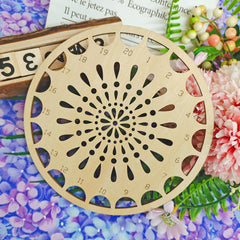 Wood Embroidery Floss Organizer Cross Stitch Thread Holder Storage