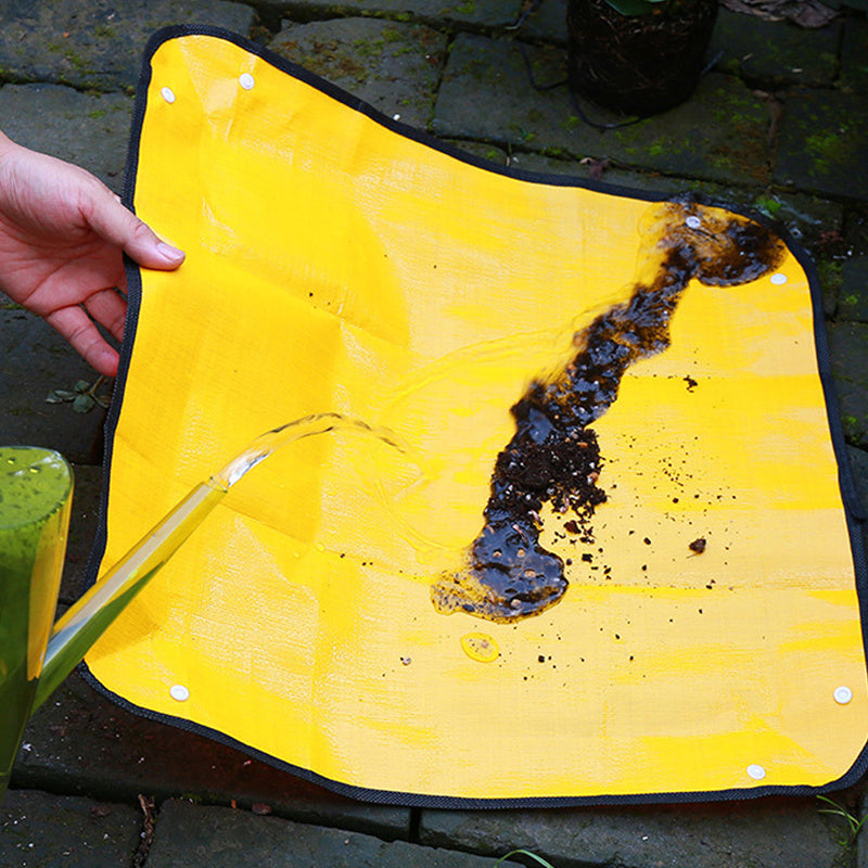 Waterproof Plant Repotting Mat Indoor Gardening Mat Foldable