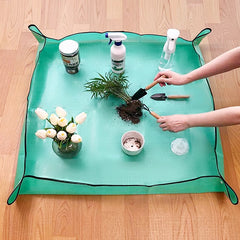 Waterproof Plant Repotting Mat Indoor Gardening Mat Foldable