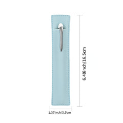 Compact Portable Pen Case Stationery Cover Plain Pen Bag