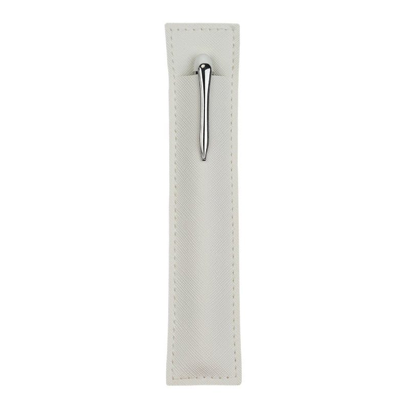 Compact Portable Pen Case Stationery Cover Plain Pen Bag
