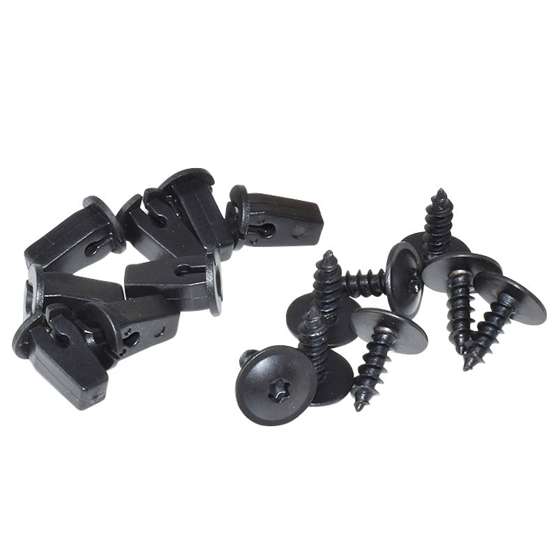 10pairs Engine Cover Undertray Splashguard Retainer Fastener Clips Bolt
