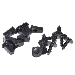 10pairs Engine Cover Undertray Splashguard Retainer Fastener Clips Bolt