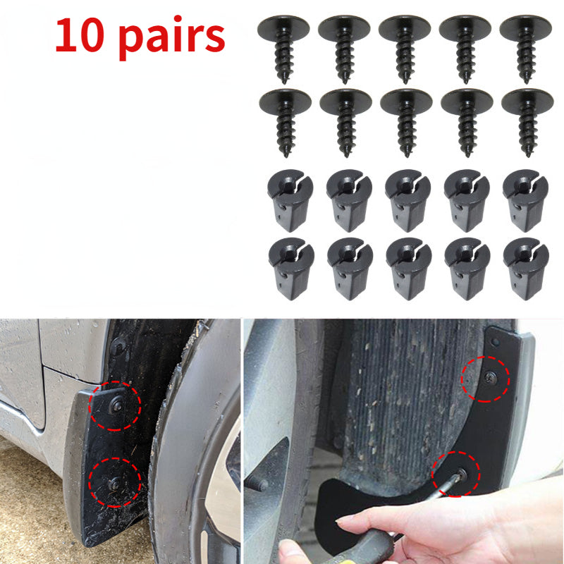10pairs Engine Cover Undertray Splashguard Retainer Fastener Clips Bolt