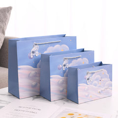 Horizontal Astronaut Planet Gift Bag for Kids Birthday
