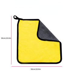 5pc Microfiber Towel Car Interior Cleaning Rag Auto Detailing Kitchen Home Wash