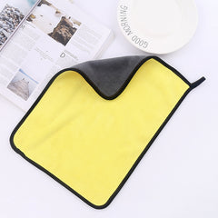 5pc Microfiber Towel Car Interior Cleaning Rag Auto Detailing Kitchen Home Wash