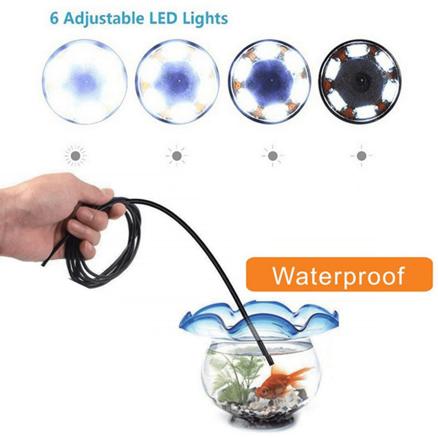 7mm Endoscope Camera 1.5m Lens Android Computer Type c USB