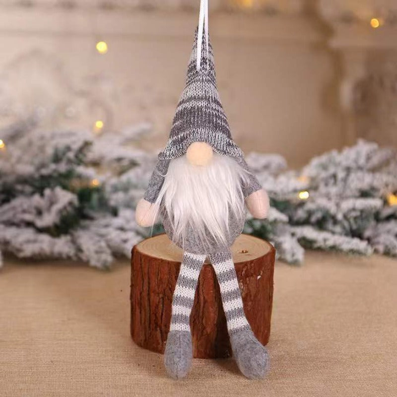 No Face Doll Christmas Tree Pendant DIY Crafts Decorations
