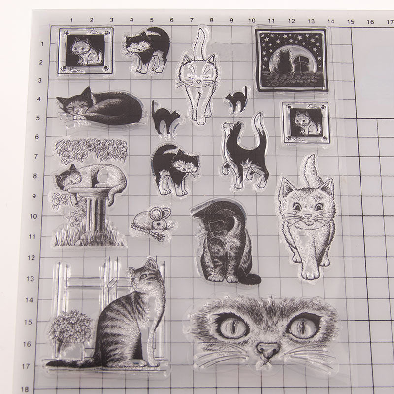 Transparent Seal DIY Scrapbook Finished Chapter Stamp