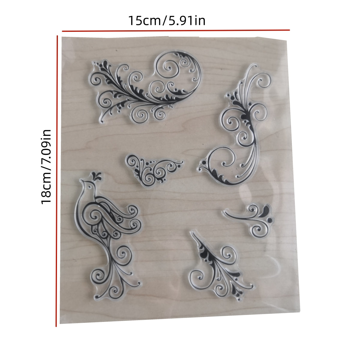 Transparent Seal DIY Scrapbook Finished Chapter Stamp