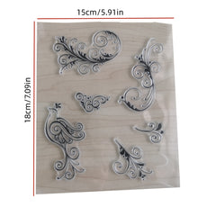 Transparent Seal DIY Scrapbook Finished Chapter Stamp