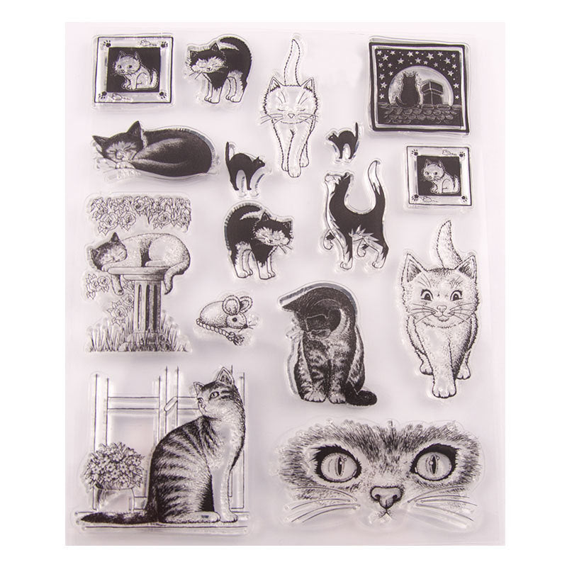 Transparent Seal DIY Scrapbook Finished Chapter Stamp