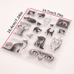 Transparent Seal DIY Scrapbook Finished Chapter Stamp