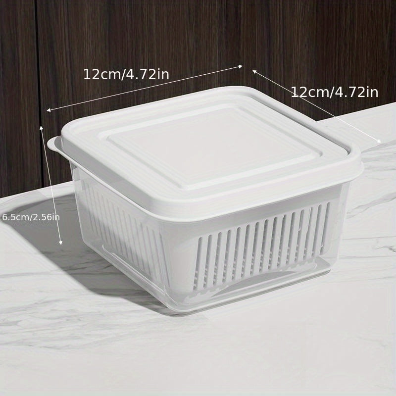 Fresh Keeping Box Ginger Garlic Scallion Storage Food Box Large Capacity