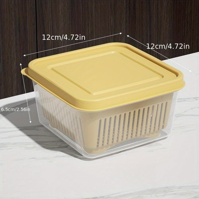 Fresh Keeping Box Ginger Garlic Scallion Storage Food Box Large Capacity