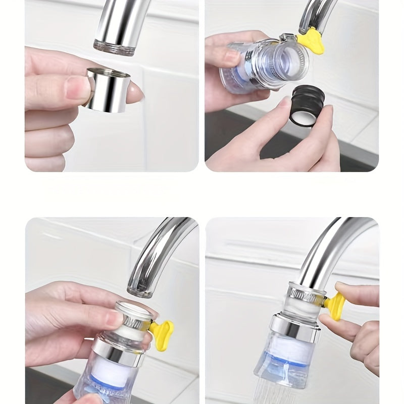 Universal Faucet Water Filter for Kitchen & Bathroom Tap Water Purification
