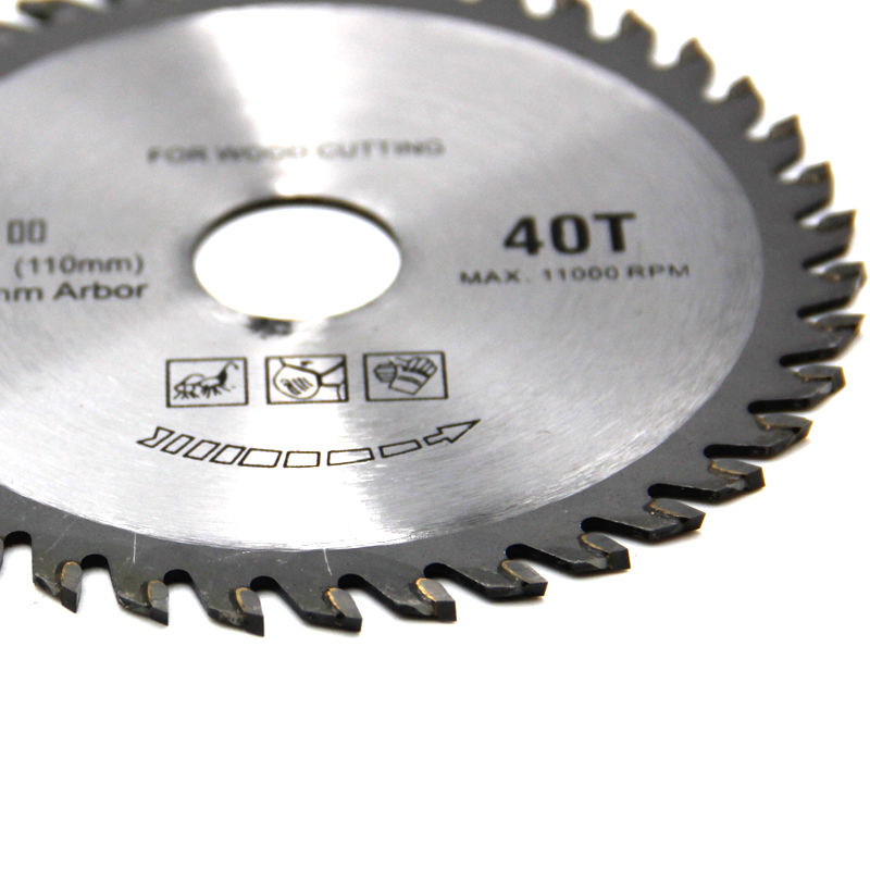 10'' 40 Teeth Carbide Woodworking Saw Blade 110/20/40T Cutting Blade