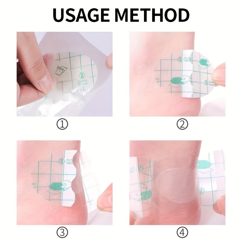20pcs Anti Abrasion Foot Stickers for High Heels & Sandals