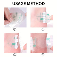 20pcs Anti Abrasion Foot Stickers for High Heels & Sandals