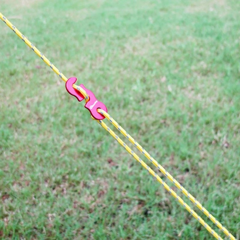 4pcs Reflective Wind Rope with Buckle Camping Accessories