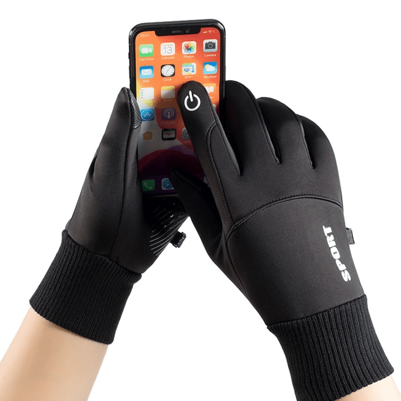 Winter Warm Split Finger Gloves Waterproof Touch Screen Gloves