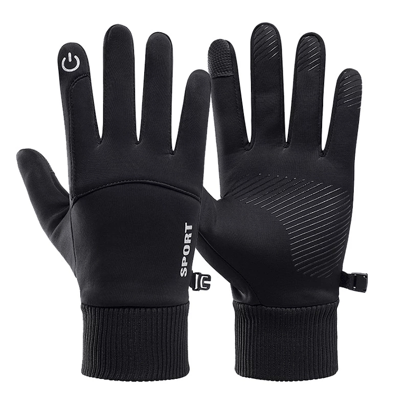 Winter Warm Split Finger Gloves Waterproof Touch Screen Gloves