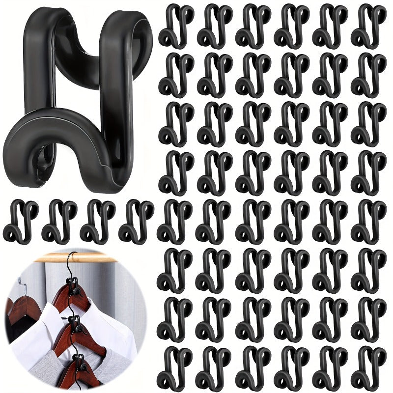 20pcs Magic Hanger Hooks Heavy Duty Cascading Connection Hooks