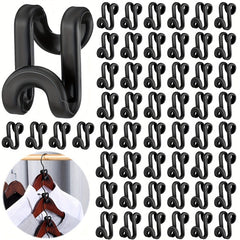 20pcs Magic Hanger Hooks Heavy Duty Cascading Connection Hooks