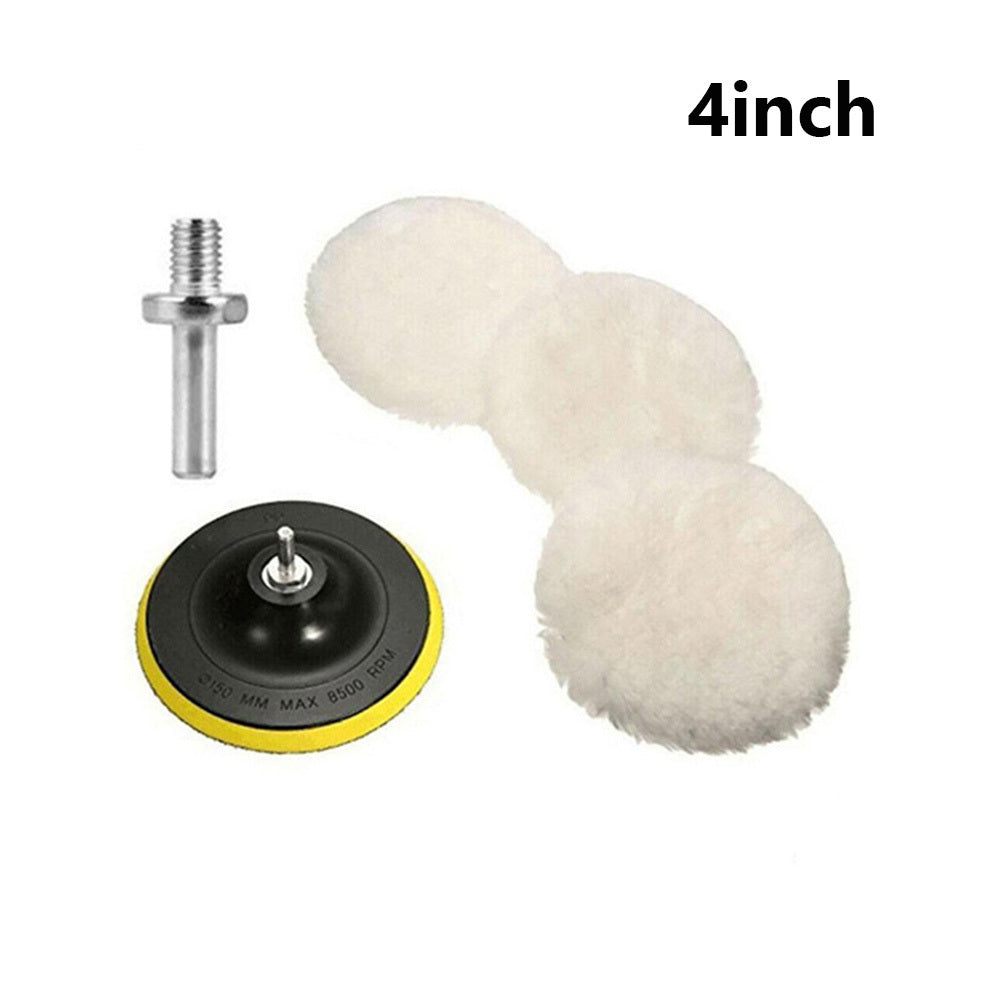 Universal Car Polish Pad 7 62 10 For M10 M14 Soft Wool Machine Waxing Polisher