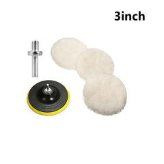 Universal Car Polish Pad 7 62 10 For M10 M14 Soft Wool Machine Waxing Polisher