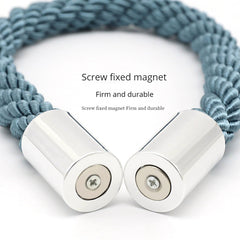 Thick Rope Magnetic Curtain Binding Tieback Modern Magnet Curtain Buckle