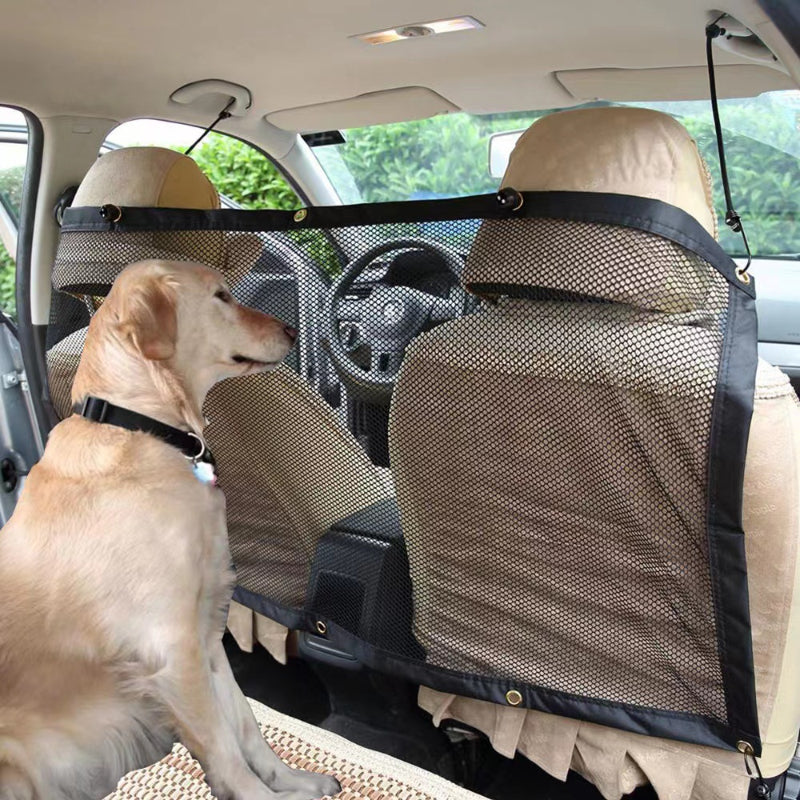 Car Net Barrier Pet Barrier Stretchable Storage Bag Organizer