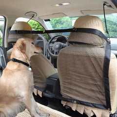 Car Net Barrier Pet Barrier Stretchable Storage Bag Organizer